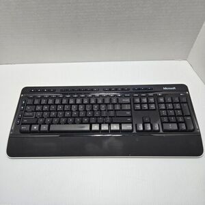 Microsoft Wireless Keyboard 3050 Ergonomic Full Size‎ Computer Desktop Keyboard